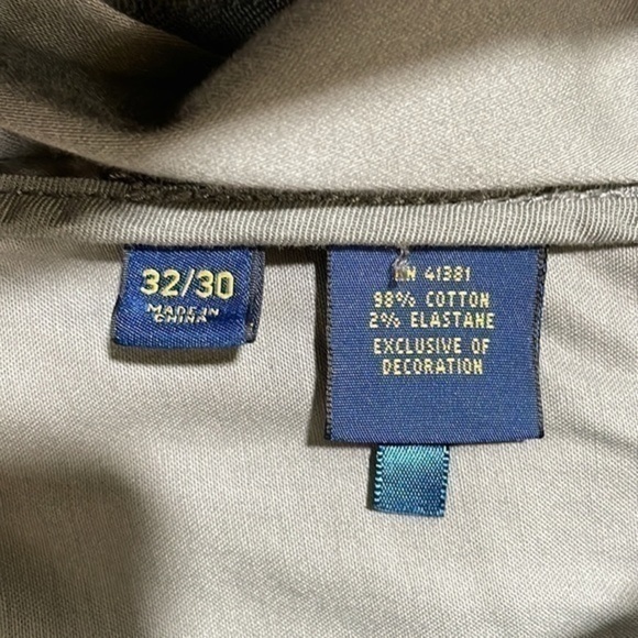 Polo | Grey Stretch Straight Fit Khakis 32x30 - Picture 5 of 5